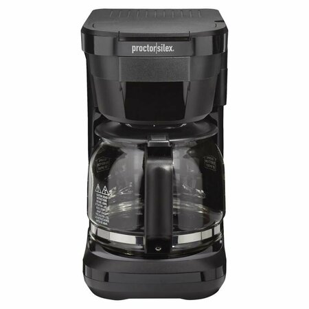 HAMILTON BEACH COFFE MAKER GLS/PLT 12CUP 43680PS